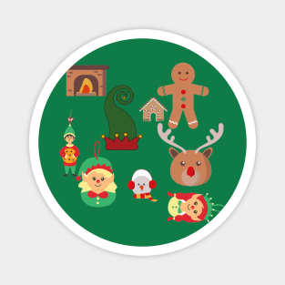 All In One Christmas Design Magnet